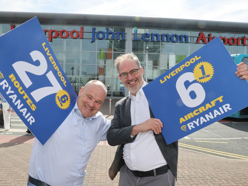 Rynair adds 6th aircraft at LJLA for Winter 2026, bringing 6 new routes and US$600m investment
